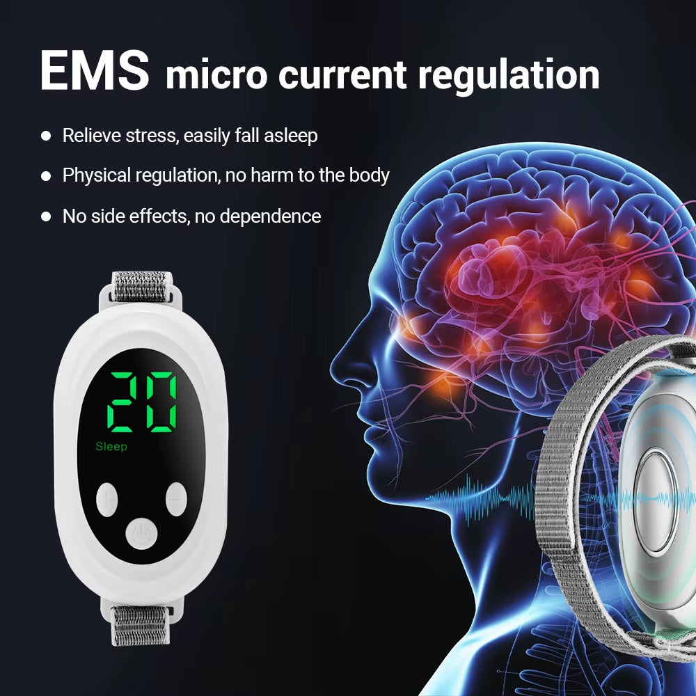 Smart anti Snoring Device EMS Pulse Snoring Stop Effective Solution Snore Sleep Aid Portable Noise Reduction Muscle Stimulator