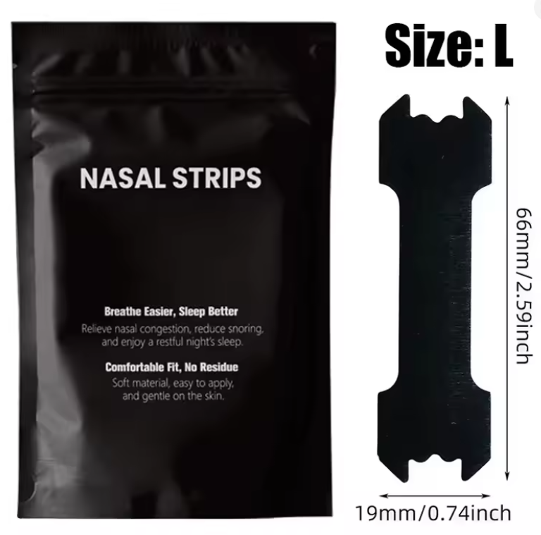 Extra Strength Nasal Strips – Anti-Snoring & Sleep Aid