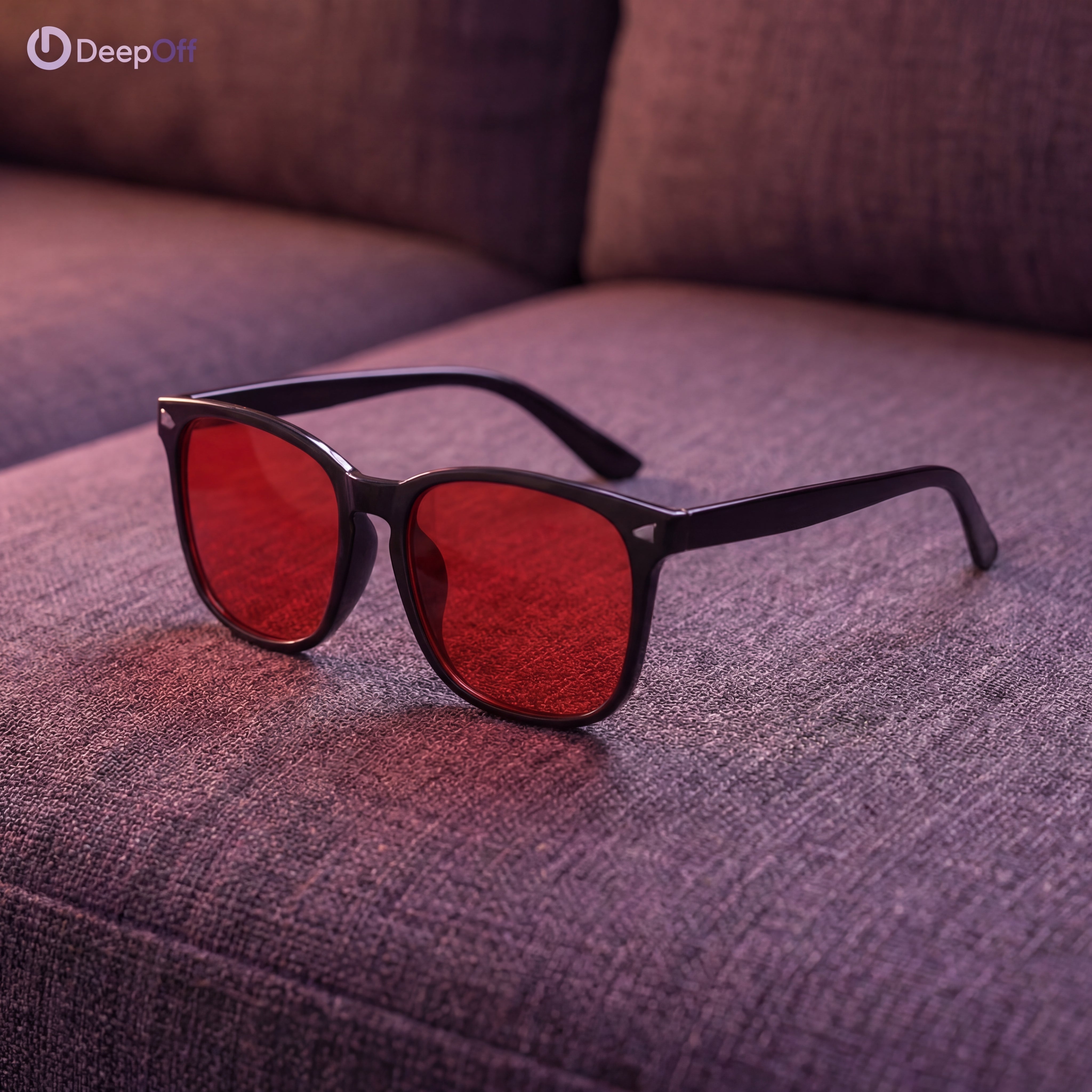 Anti Blue Light Glasses with Red Lenses